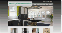 Desktop Screenshot of cambridgehomerenovations.com