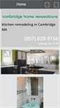 Mobile Screenshot of cambridgehomerenovations.com